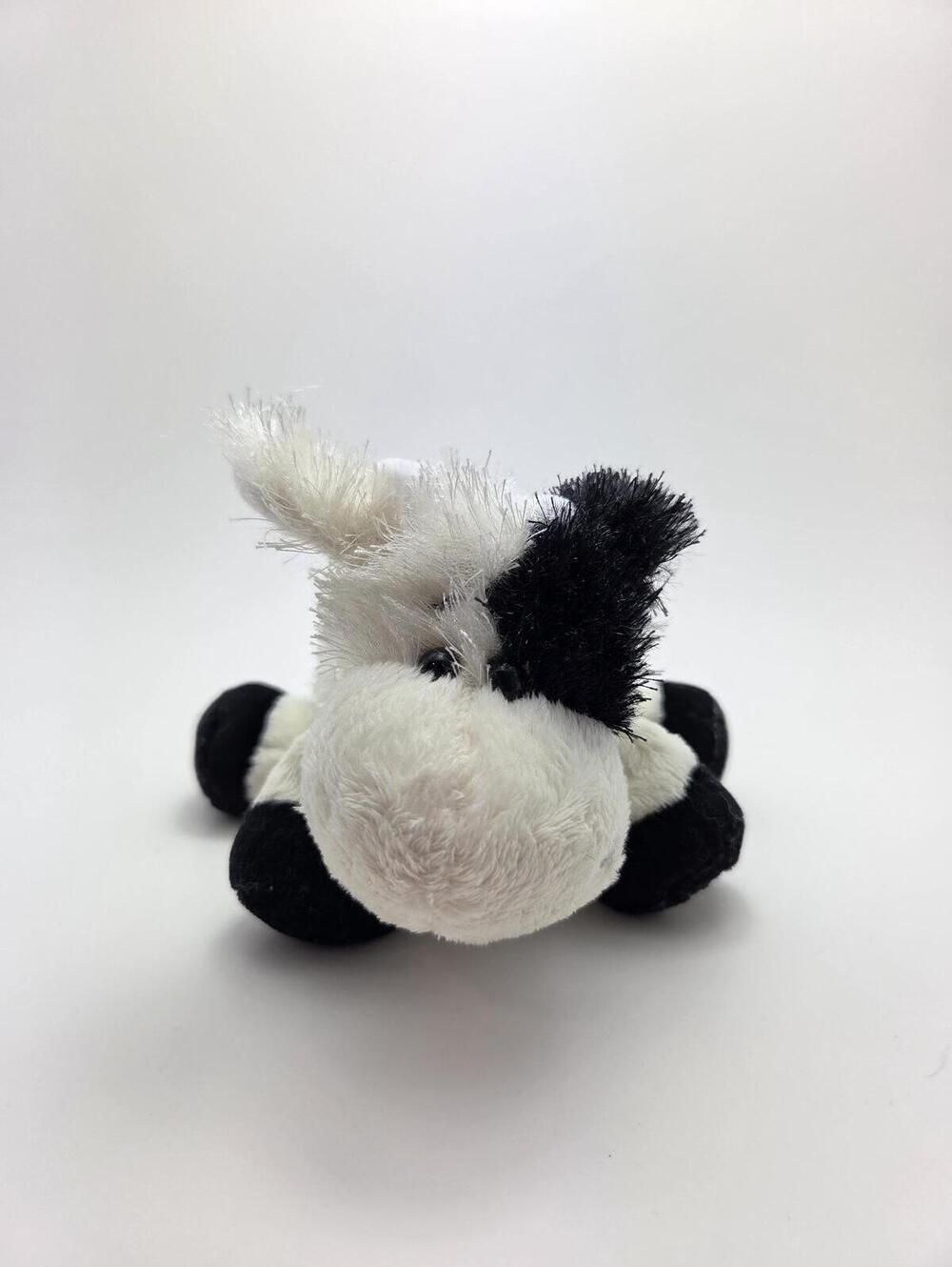 Adorable Vintage Webkinz Lil Kinz Cow with No Tag, Ganz Plush (5 inch)